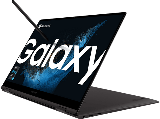 SAMSUNG Galaxy Book2 Pro 360 EVO Convertible mit 15,6 Zoll Display
