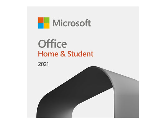 "Microsoft Office Home & Student 2021", "Lizenz 1 PC/Mac", "Word, Excel, PowerPoint und OneNote" 