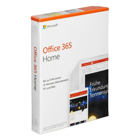 Microsoft Office 365 Home Office-Programm 2019 Vollversion (PKC)