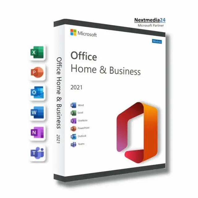 Microsoft Office Home and Business 2021 Windows - NextMedia24 UG