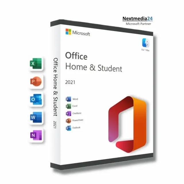 Microsoft Office Home and Student 2021 Mac - NextMedia24 UG