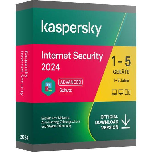 Kaspersky Internet Security 2024 3 Geräte 1 Jahr - NextMedia24 UG