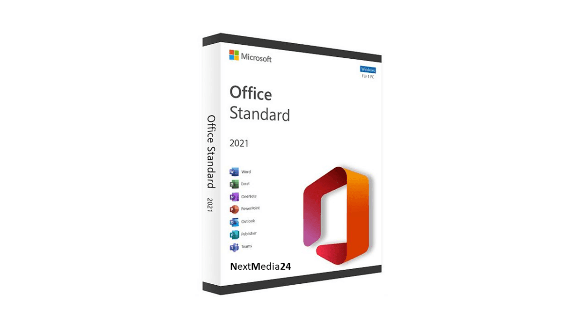 Microsoft Office 2021 Standard I Windows - NextMedia24 UG