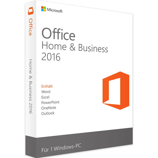 Microsoft Office Home and Business 2016 Windows 